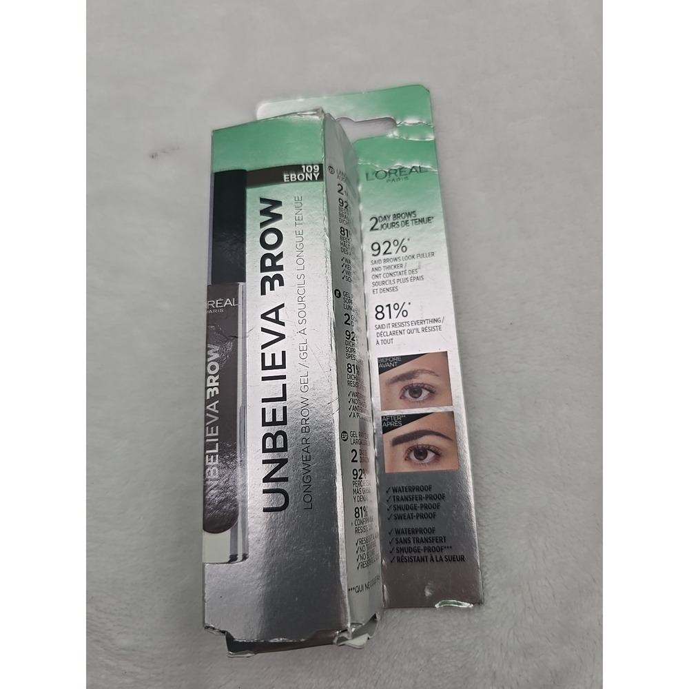 L'Oreal Paris Unbelieva-Brow Tinted Waterproof Brow Gel Blonde #109 NIB‎